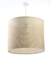 Rattanowa Lampa wisząca Boho Bali Tall M