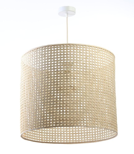 Rattanowa Lampa wisząca Boho Bali Tall M