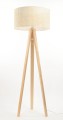 Lampa stojąca Boho Bali rattanowy abażur S