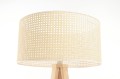 Lampa stojąca Boho Bali rattanowy abażur S
