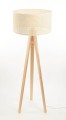 Lampa stojąca Boho Bali rattanowy abażur S