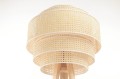Lampa stojąca Boho Bali rattanowy abażur L