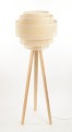 Lampa stojąca Boho Bali rattanowy abażur L