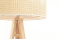 Lampa stojąca Boho Bali rattanowy abażur M