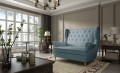 Sofa Glamour pikowana dwuosobowa Aros