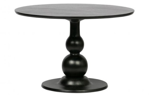 STÓŁ BALNCO Ø120 CM DREWNO MANGO CZARNY