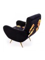 Fotel Seletti Lipstick czarny