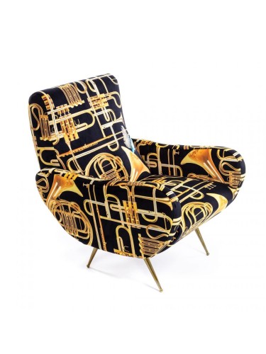 Fotel Seletti Trumpets czarny