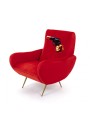 Fotel Seletti Revolver czerwony