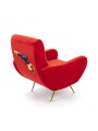 Fotel Seletti Revolver czerwony