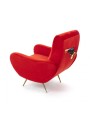 Fotel Seletti Revolver czerwony