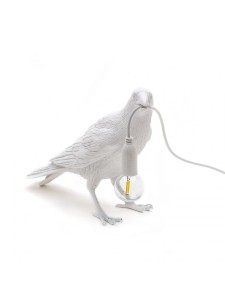 Lampa stołowa Bird biała Seletti