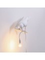 Lampa ścienna Bird biała Seletti