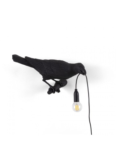 Lampa ścienna Bird czarna Seletti