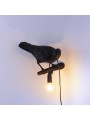 Lampa ścienna Bird czarna Seletti