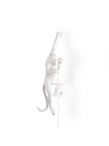 Lampa ścienna Monkey biała lewa Seletti