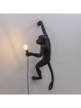 Lampa ścienna Monkey czarna prawa Seletti