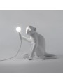 Lampa stołowa Monkey biała Seletti