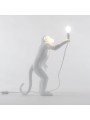Lampa stołowa Monkey standing biała Seletti