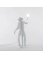 Lampa stołowa Monkey standing biała Seletti