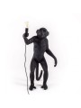 Lampa stołowa Monkey standing czarna Seletti