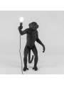 Lampa stołowa Monkey standing czarna Seletti
