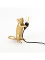 Lampa stołowa Mouse Step Gold Seletti