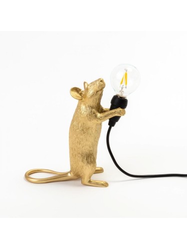 Lampa stołowa Mouse Step Gold Seletti