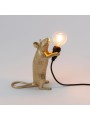Lampa stołowa Mouse Step Gold Seletti