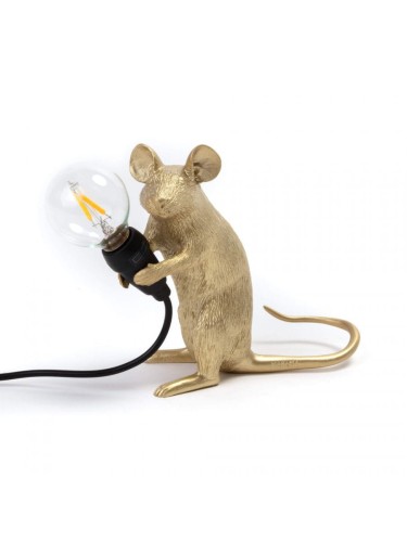 Lampa stołowa Mouse Mac Gold Seletti