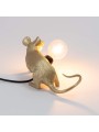 Lampa stołowa Mouse Gold Seletti