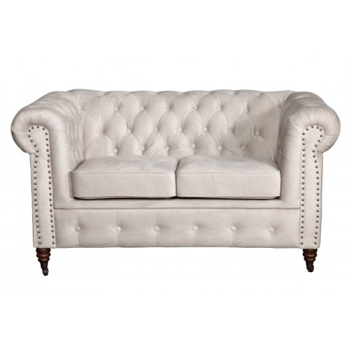 Klasyczna sofa Chesterfield 2-osobowa z funkcją spania Bristol