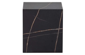 Stolik kawowy BENJI 40 czarny marmur 