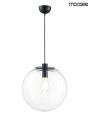 Lampa wisząca SANDRA 35 czarna Moosee