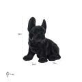 Figurka dekoracyjna Dog czarna - Richmond