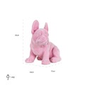 Figurka dekoracyjna Dog rożowa - Richmond
