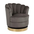 Fotel obrotowy Mila Stone Velvet RICHMOND
