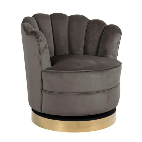 Fotel obrotowy Mila Stone Velvet RICHMOND