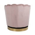 Fotel obrotowy Mila Pink Velvet RICHMOND