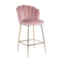 Krzesło barowe Pippa Pink RICHMOND