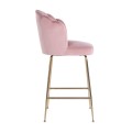 Krzesło barowe Pippa Pink RICHMOND
