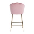 Krzesło barowe Pippa Pink RICHMOND
