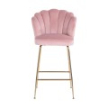 Krzesło barowe Pippa Pink RICHMOND