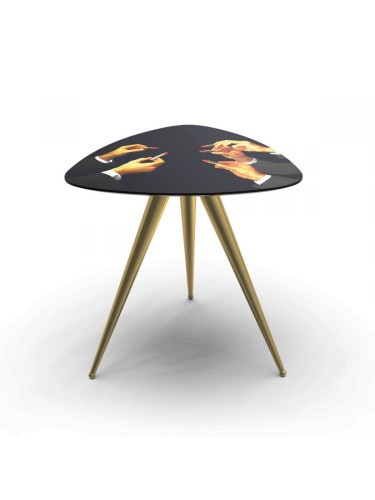 Stolik kawowy Seletti czarny Lipstick