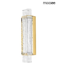 Lampa ścienna TESORO złota MOOSEE
