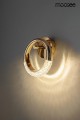 Lampa ścienna HELIOS złota MOOSEE