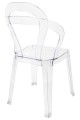 Krzesło MERCI transparentne - poliwęglan
