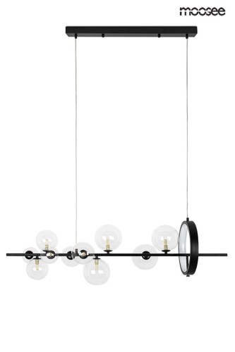 Lampa wisząca ALURE LINE 120 czarna MOOSEE