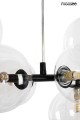 Lampa wisząca ALURE LINE 120 czarna MOOSEE