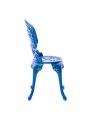 Ogrodowe krzesło Seletti niebieskie